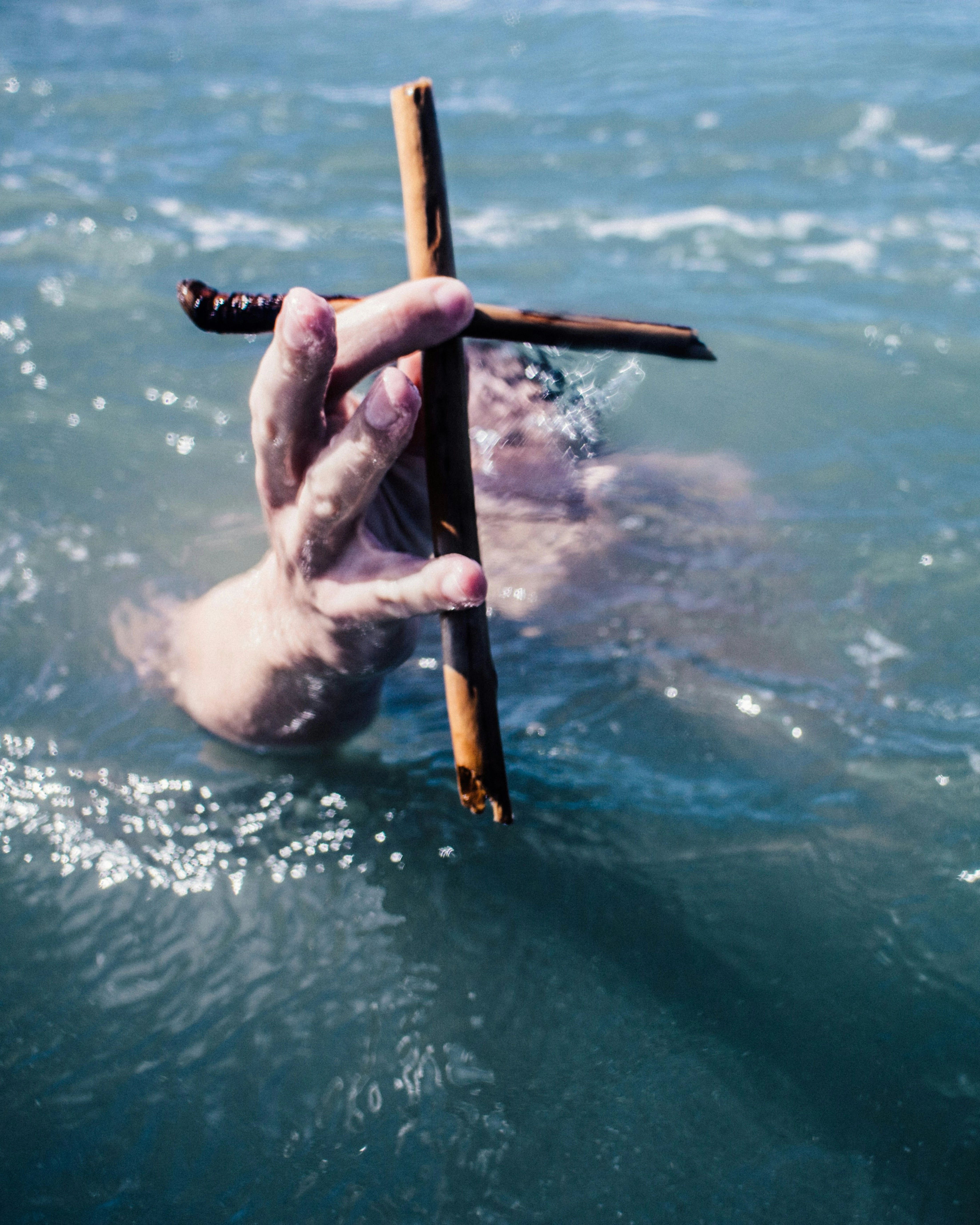writer, baptism in mediterranean